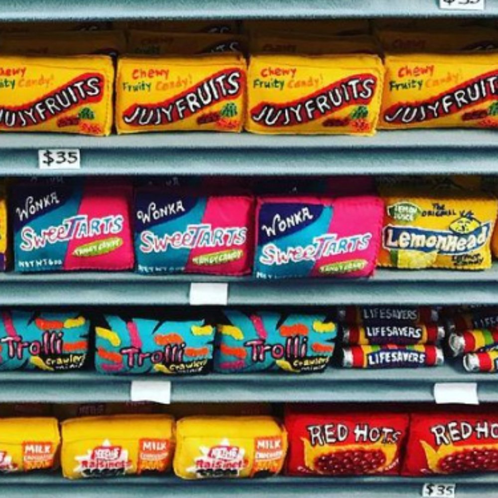 2018 LUCY SPARROW Felt Pop Art Handmade Life Savers Warhol Mart UK Sew Soul DTLA - Picture 7 of 12